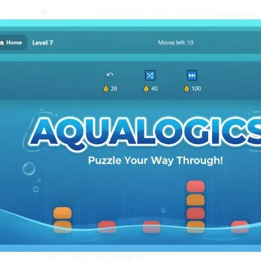 Aqualogics: لغز فرز الماء - تحدي العقول الذكية