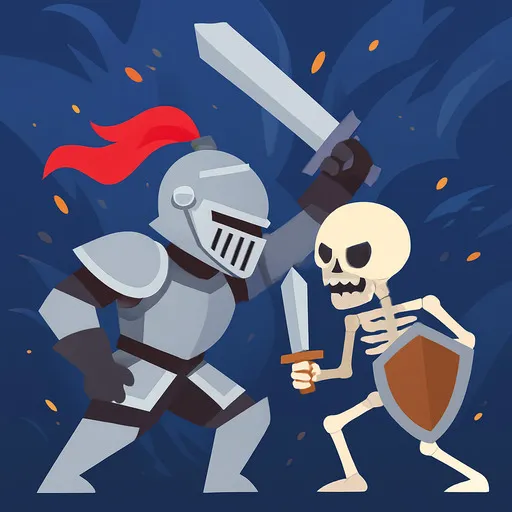 Cave Crusade: مغامرة الفارس الشجاع في قلعة الوحوش