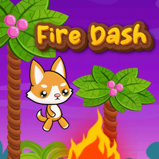 FireDash 2D: لعبة بقاء سريعة - تفادى اللهب وابقَ حيًا مجانًا