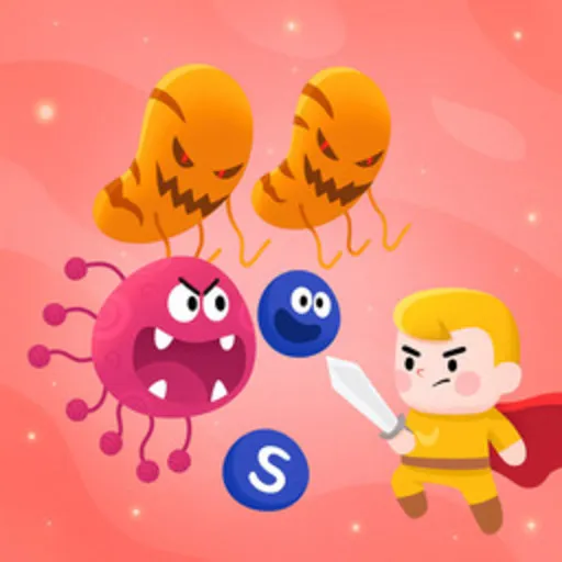 حماية الصحة: محاربة البكتيريا وبقاء البطل في لعبة مجانية