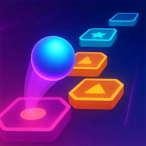 لعبة كرة الموسيقى القافزة: إيقاع وتحدي مجاني