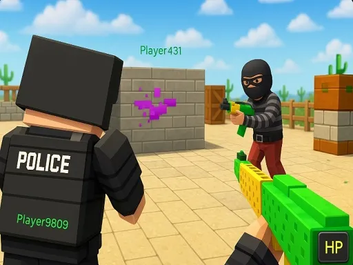 حروب بيكسل ليجيفير: استراتيجية جماعية مجانية عبر المتصفح