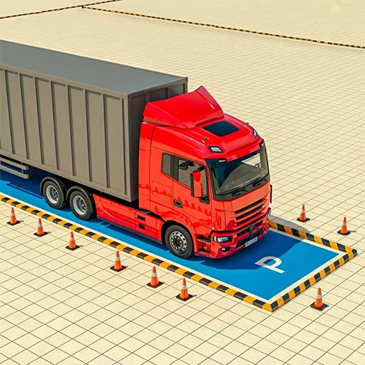 لعبة محاكاة قيادة وركن الشاحنات الكبرى - العب مجاناً