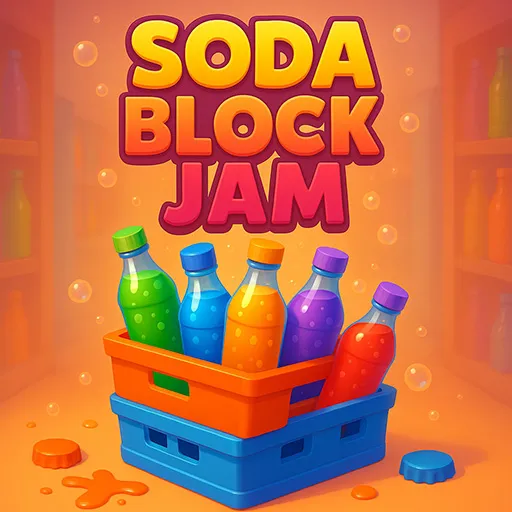 Soda Block Jam: حل ألغاز المكعبات السائلة - لعبة الهروب والتحدي
