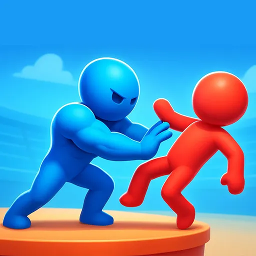Stickman Army Pusher: العب مجاناً في معارك رجال العصا ثلاثية الأبعاد