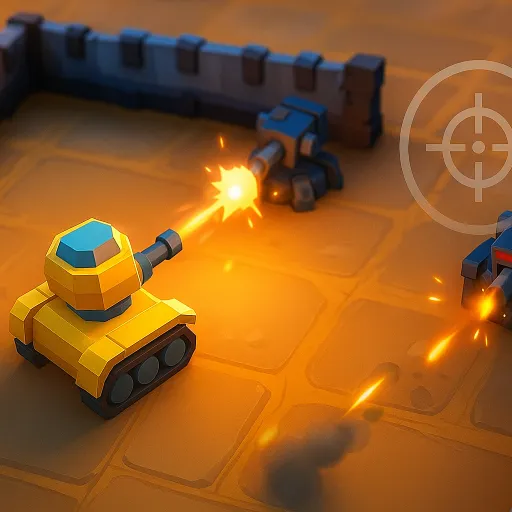 تانك ريسل: معارك دبابات ثلاثية الأبعاد مثيرة عبر المتصفح